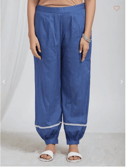Blue Tie & Dye Crush Cotton Kurta Set - Charkha TalesBlue Tie & Dye Crush Cotton Kurta Set