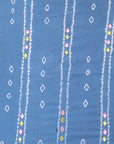 Cobalt Hand Tie-dye Fabric - Charkha TalesCobalt Hand Tie-dye Fabric