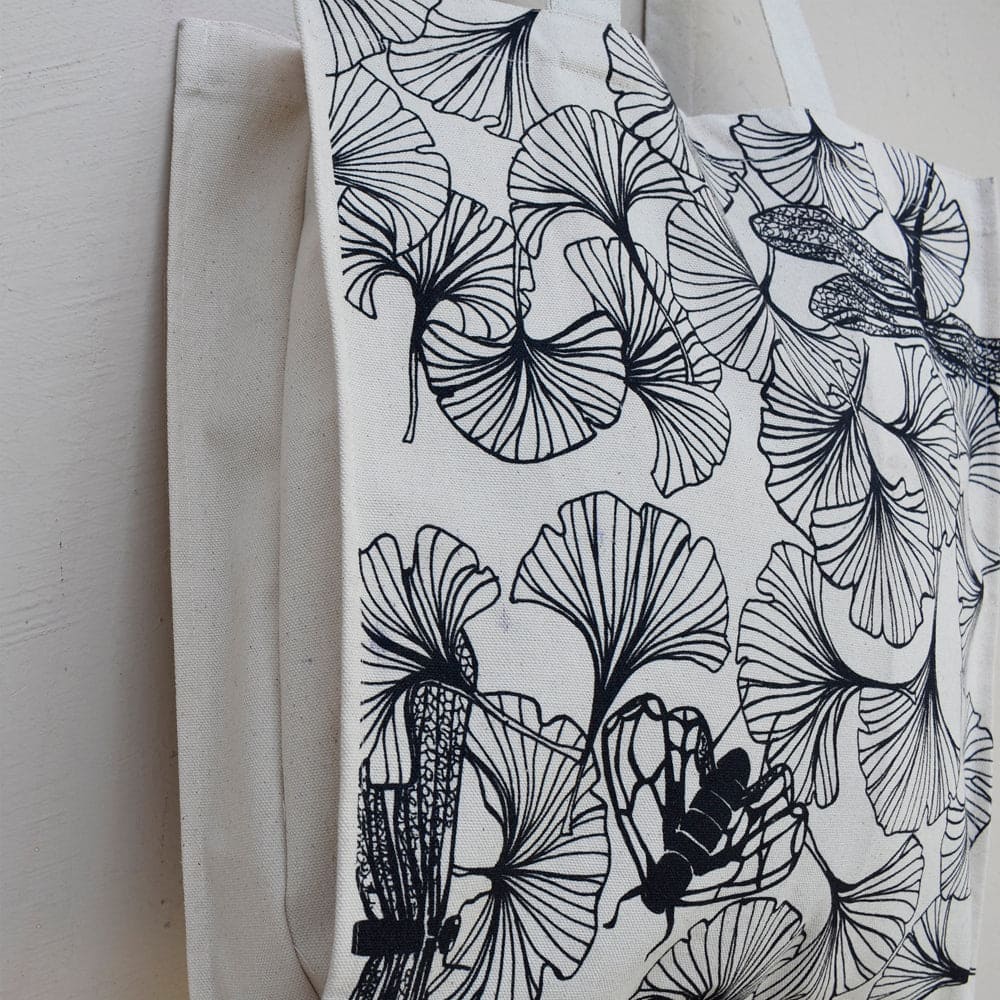 Dragonfly Canvas Bag - Charkha TalesDragonfly Canvas Bag