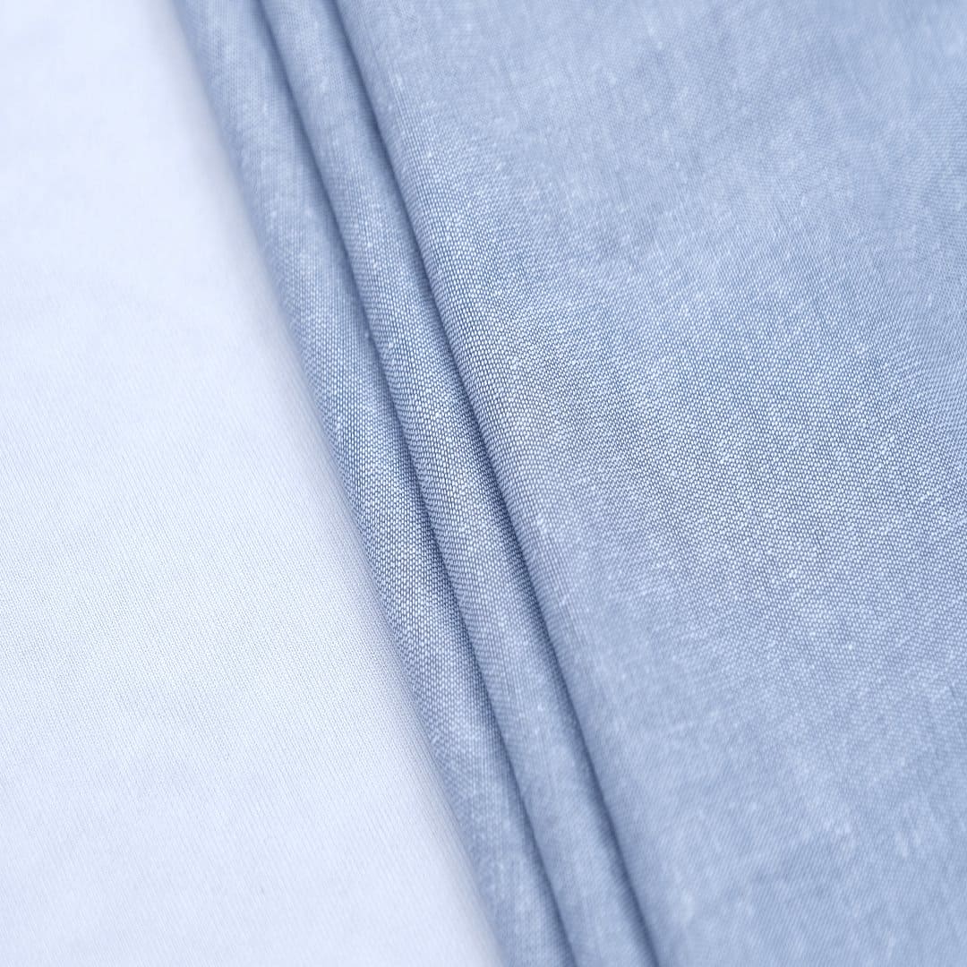 Grey Cotton Fabric - Charkha TalesGrey Cotton Fabric