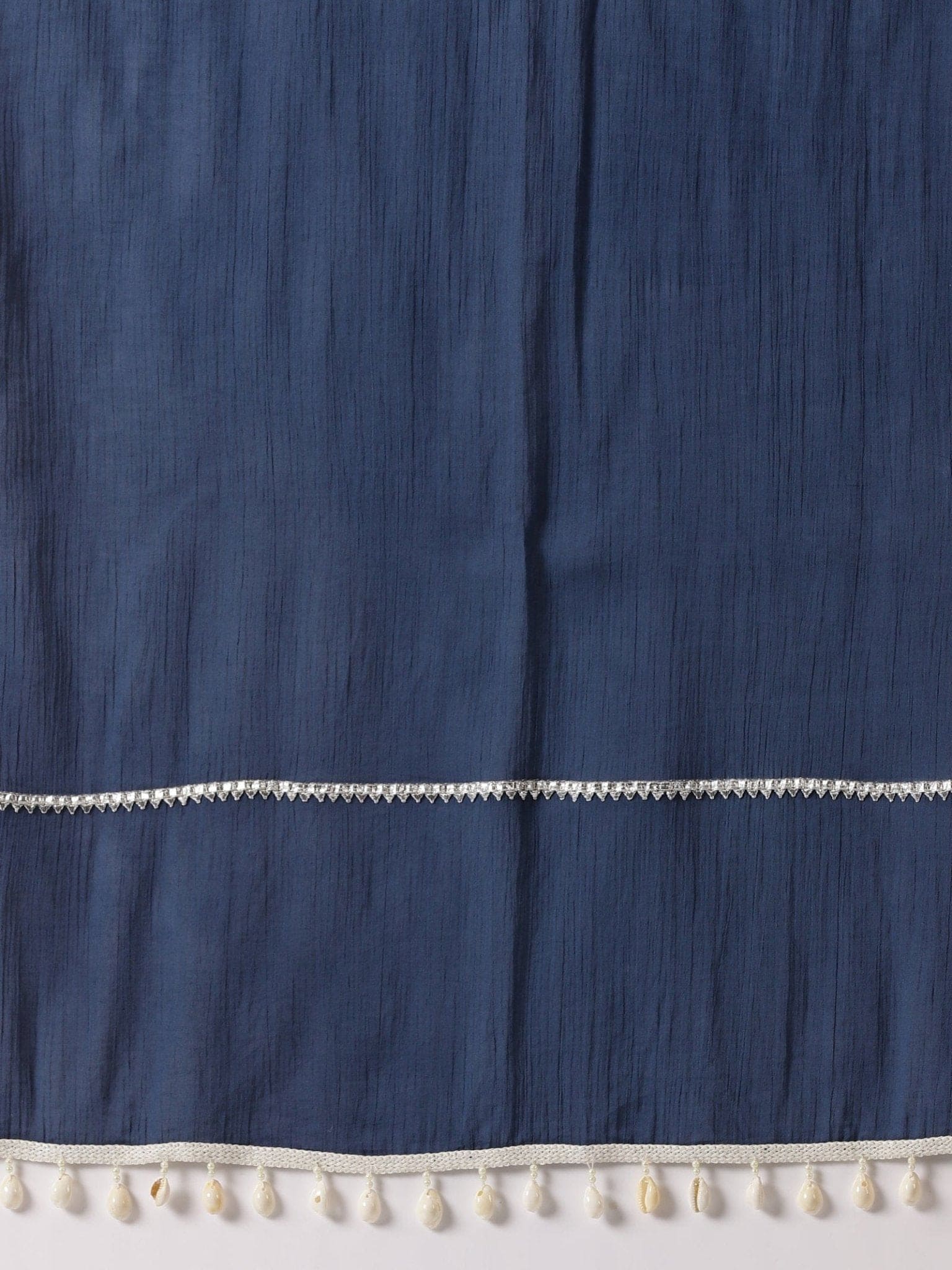 Indigo Block printed Kurta Set - Charkha TalesIndigo Block printed Kurta Set