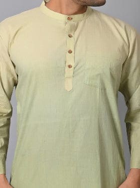 Olive Green Tie Dye Long Kurta Set - Charkha TalesOlive Green Tie Dye Long Kurta Set