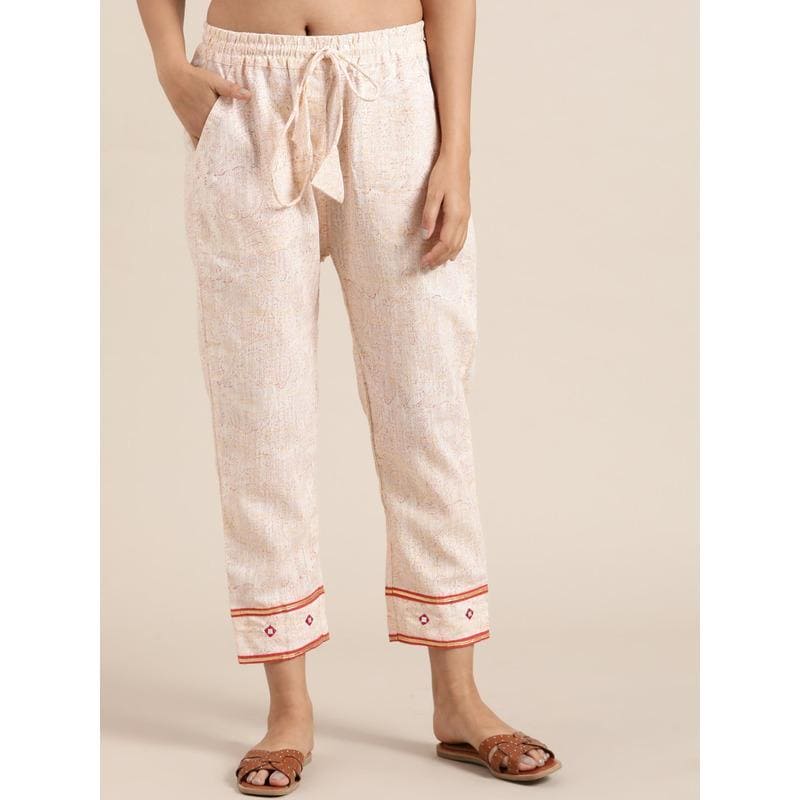 Pink Block Print Cotton Co-ord Set - Charkha TalesPink Block Print Cotton Co-ord Set