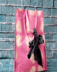 Pink Tie Dye Tote Bag - Charkha TalesPink Tie Dye Tote Bag