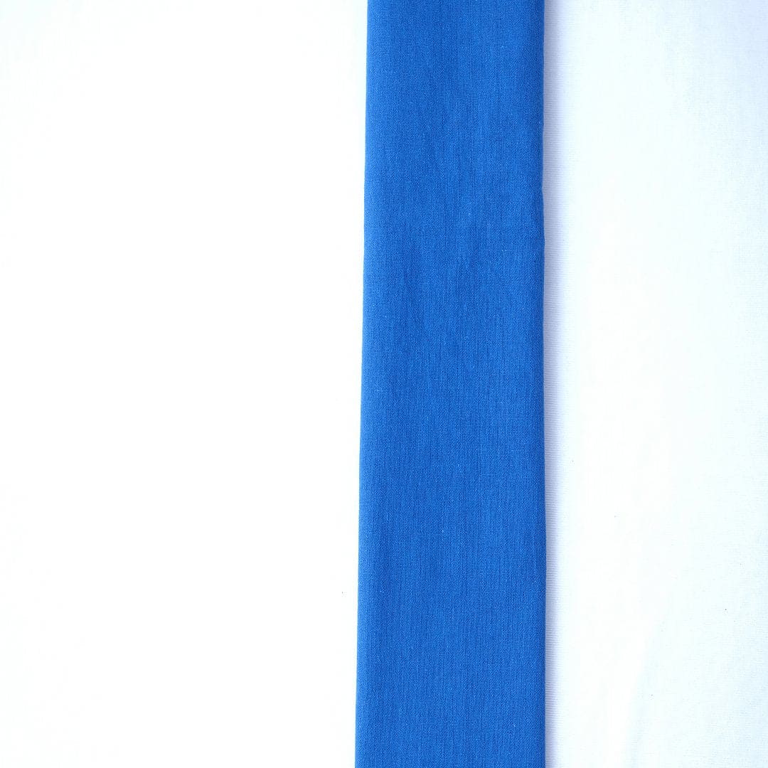 Royal Blue Khadi Fabric - Charkha TalesRoyal Blue Khadi Fabric