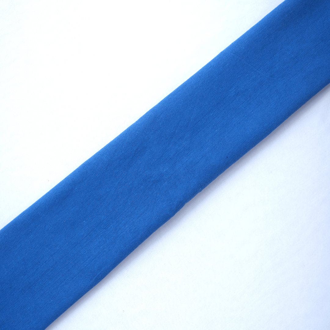 Royal Blue Khadi Fabric - Charkha TalesRoyal Blue Khadi Fabric