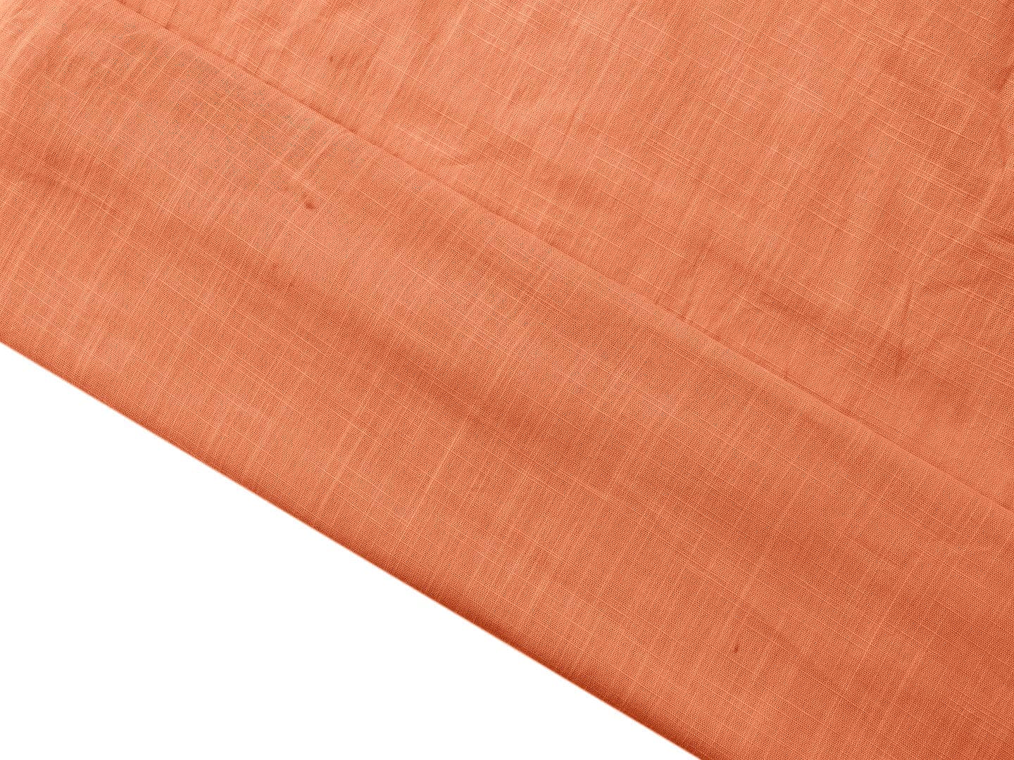 Rust Orange Hand Tie Dye Fabric - Charkha TalesRust Orange Hand Tie Dye Fabric