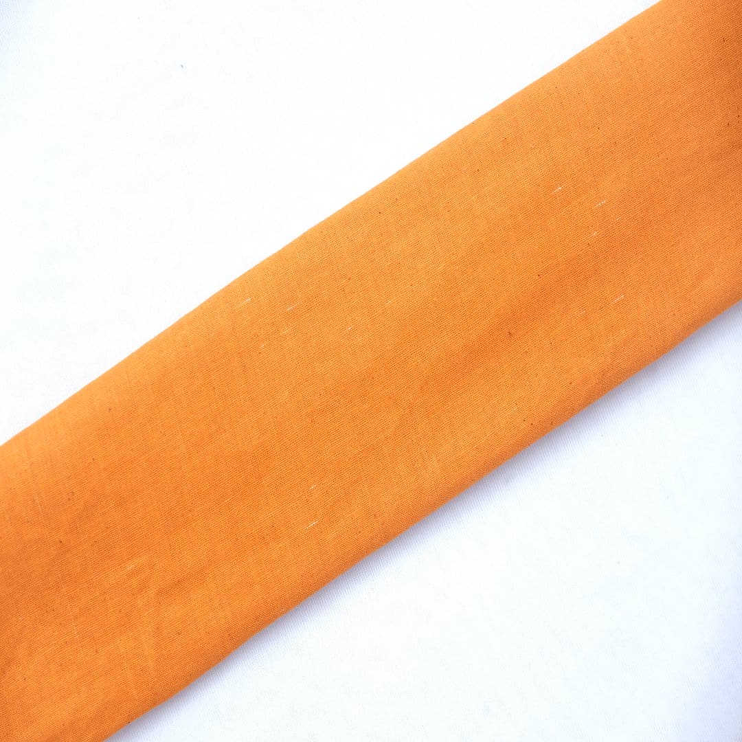 Yellow Khadi Cotton Fabric - Charkha TalesYellow Khadi Cotton Fabric