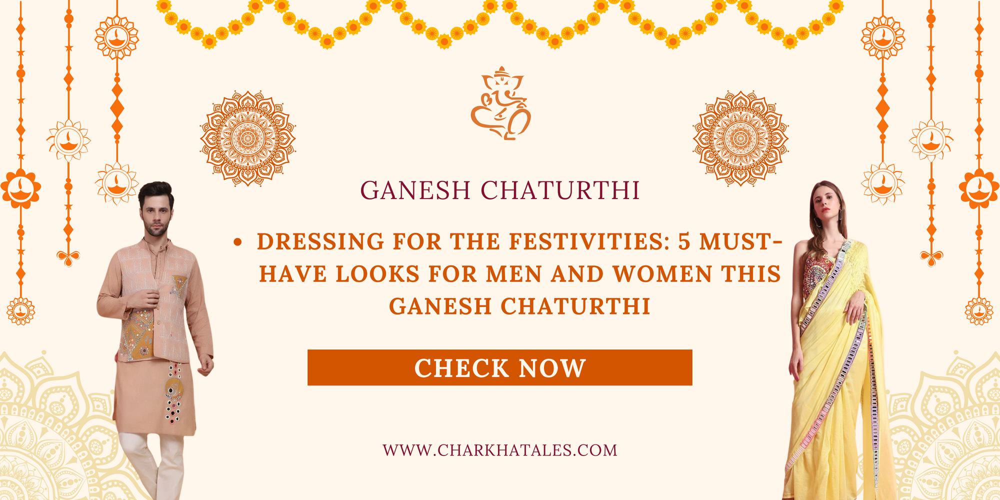 Dressing for the Festivities: 5 Must-Have Looks for Men and Women This Ganesh Chaturthi