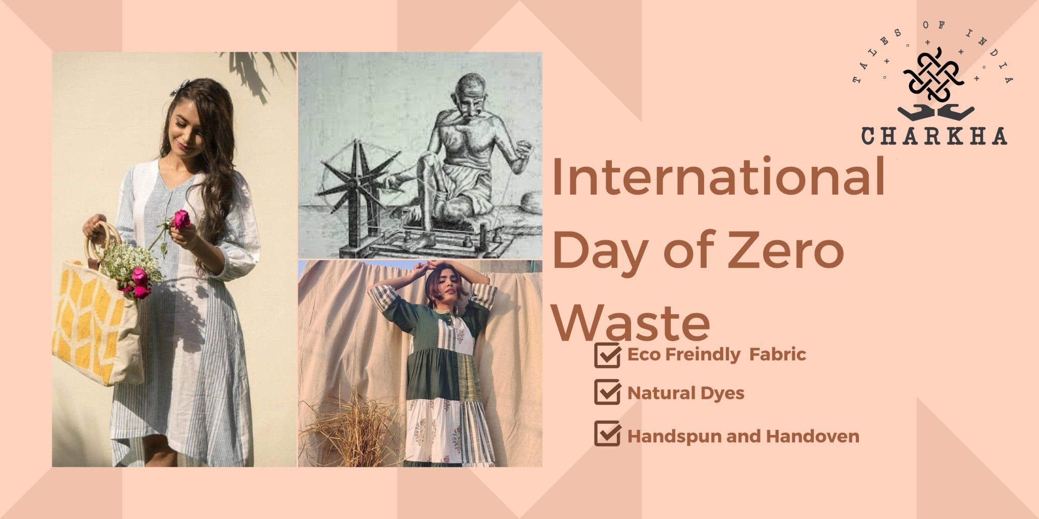 Celebrating the International Day of No Waste: Embracing Khadi and Recycling - Charkha Tales