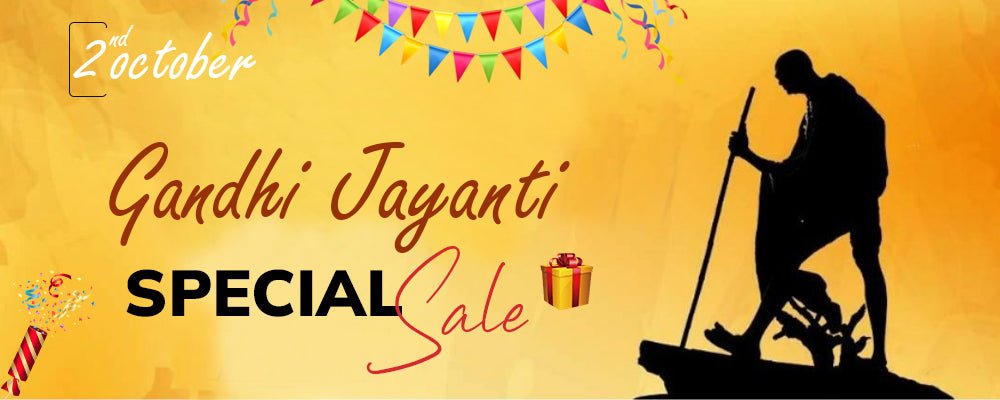 Gandhi Jayanti Special Offer To Buy Khadi Clothes - Charkha Tales