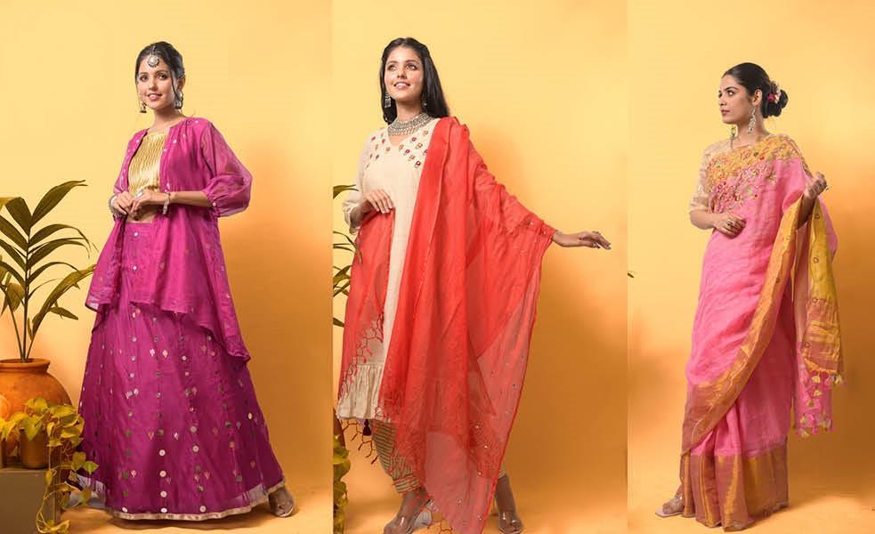 Wedding Season 2021-22 Collection in Khadi - Charkha Tales