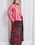 Women Parsi Top - Pink