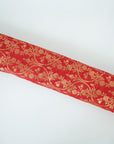 Red Banarasi Fabric