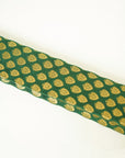 Green Banarasi Butta Fabric