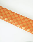 Orange Banarasi Butta Fabric