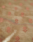 Golden Banarasi Butta Fabric