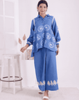 Blue Tie-Dye Co-Ord Set