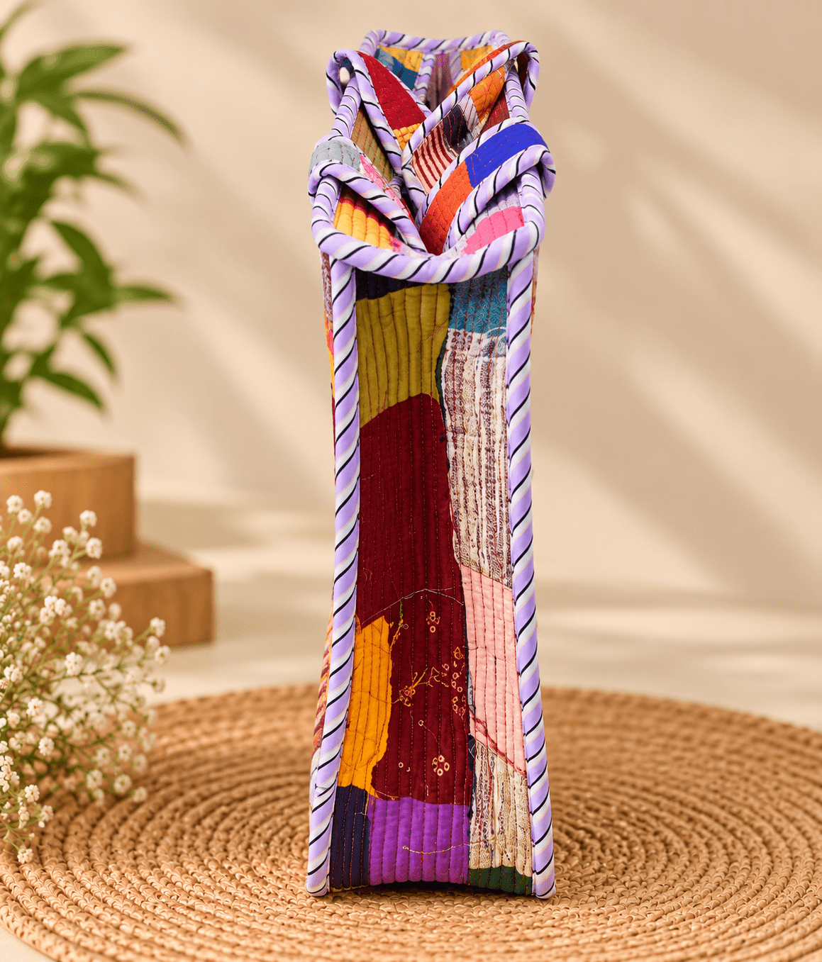 Multicolor Patch Work Bag - Charkha TalesMulticolor Patch Work Bag