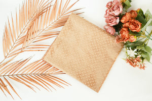 Pink Banarasi Butta Handwoven Fabric