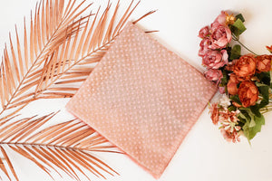 Pink Banarasi Butta Fabric