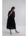 Black Delightful Daze Women Dress - Charkha TalesBlack Delightful Daze Women Dress