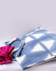 Blue Tie Dye Tote Bag - Charkha TalesBlue Tie Dye Tote Bag
