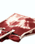 Brown Tie Dye Tote Bag - Charkha TalesBrown Tie Dye Tote Bag