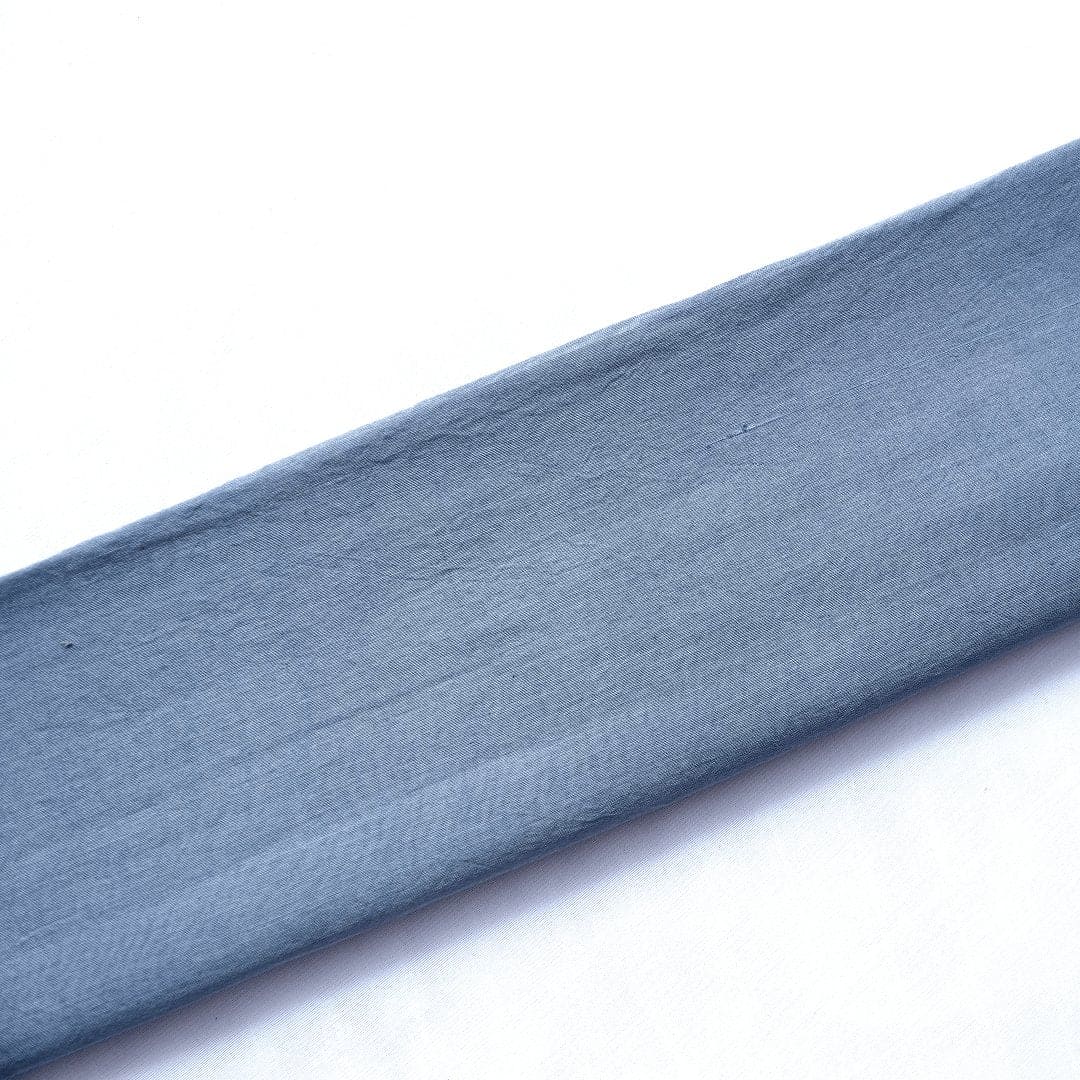 Cotton Silk Fabric - Grey - Charkha TalesCotton Silk Fabric - Grey