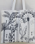 Giraffe Canvas Tote Bag - Charkha TalesGiraffe Canvas Tote Bag