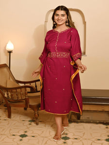 Gotta Compliments Kaftaan - Majenta