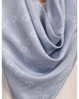 Grey Tie Dye Silk Scarf - Charkha TalesGrey Tie Dye Silk Scarf