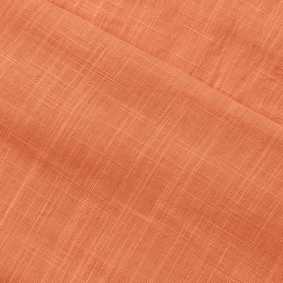 Hand Tie Dye Fabric - Rust Orange - Charkha TalesHand Tie Dye Fabric - Rust Orange