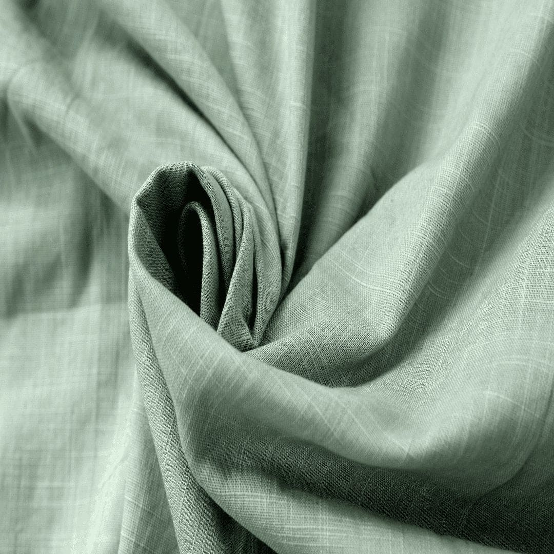 Hand Tie Dye Fabric - Sage Green - Charkha TalesHand Tie Dye Fabric - Sage Green