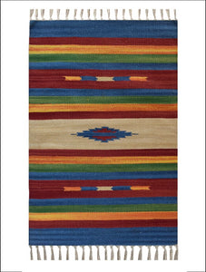 Iceberg Cotton Kilim Rug
