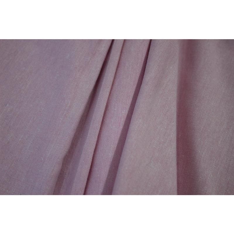 Khadi Cotton Fabric - Pink - Charkha TalesKhadi Cotton Fabric - Pink