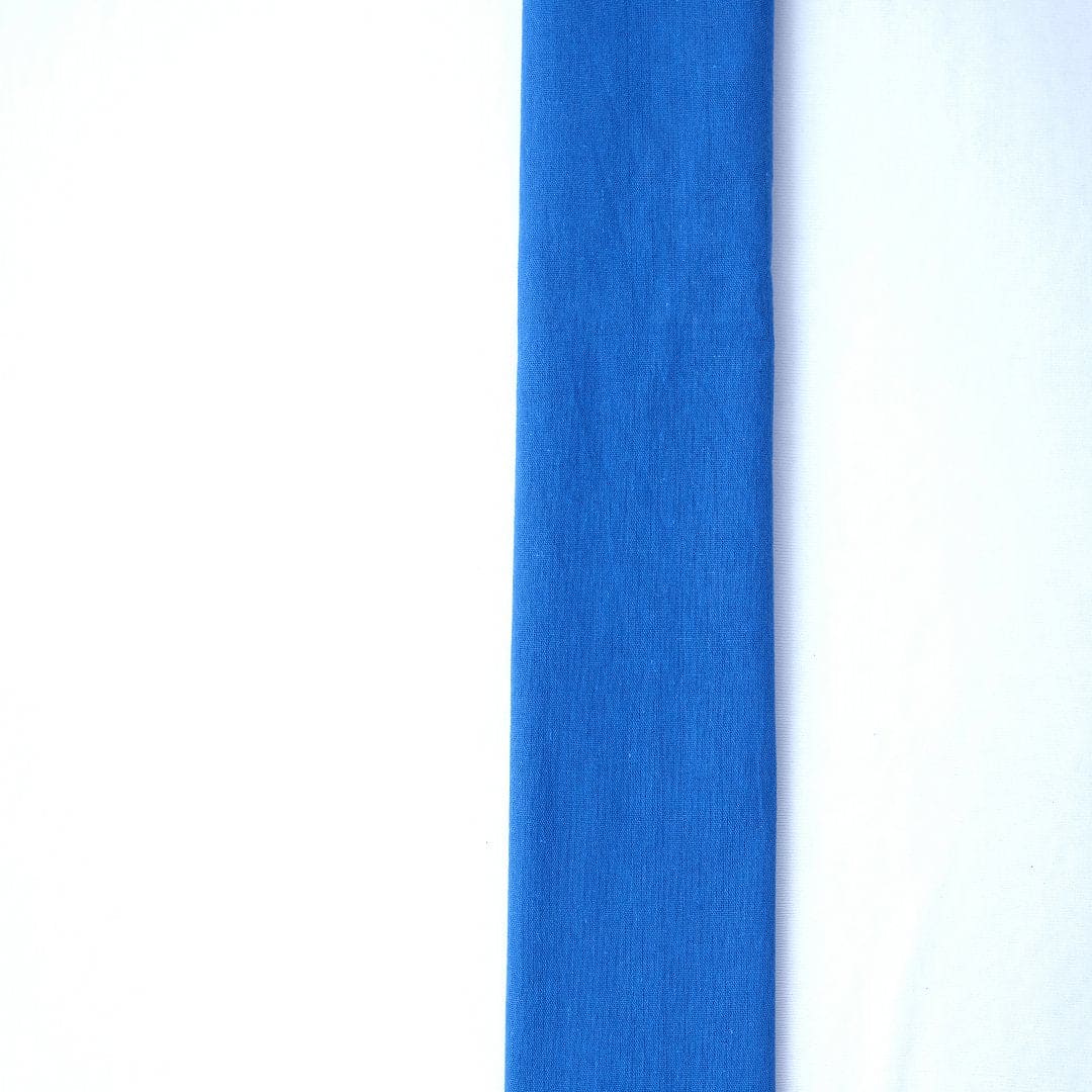 Khadi Fabric - Royal Blue - Charkha TalesKhadi Fabric - Royal Blue