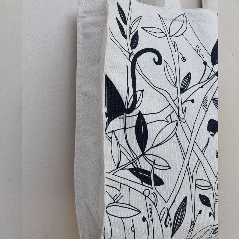 Monkey Canvas Tote - Charkha TalesMonkey Canvas Tote