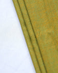 Olive Green Khadi Fabric - Charkha TalesOlive Green Khadi Fabric
