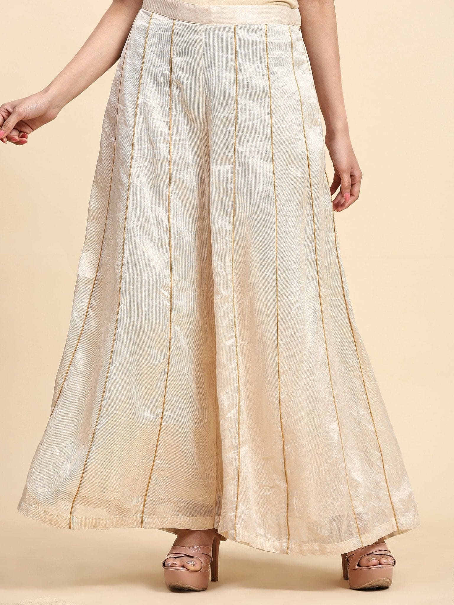 Patch Work Co - Ord Set - Off - White - Charkha TalesPatch Work Co - Ord Set - Off - White