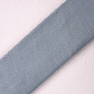 Pure Slub Cotton Fabric - Grey