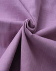 Purple Pure Slub Cotton Fabric - Charkha TalesPurple Pure Slub Cotton Fabric