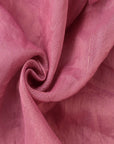 Rani Pink Stripes Silk Chanderi Fabric - Charkha TalesRani Pink Stripes Silk Chanderi Fabric