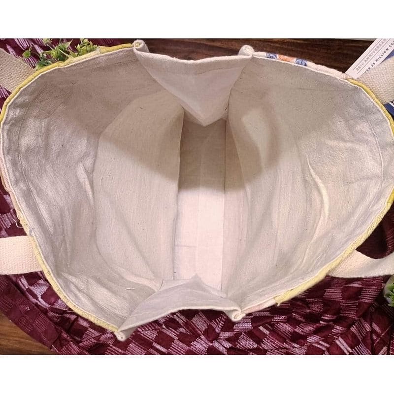 Recycled Khadi Cotton Bag - Charkha TalesRecycled Khadi Cotton Bag