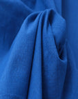 Royal Blue Khadi Fabric - Charkha TalesRoyal Blue Khadi Fabric