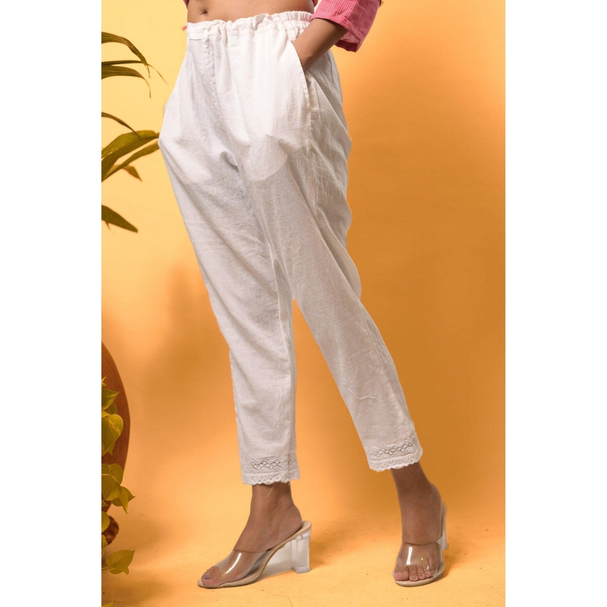 Women Bohemian Floral Top Set - Pink - Charkha TalesWomen Bohemian Floral Top Set - Pink